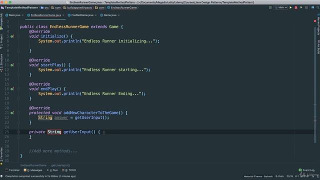 3  The Template Method Design Pattern   Final