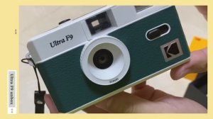 KODAK Ultra F9 film camera unboxing (appearance only)