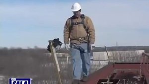 Горизонтальная анкерная линия
