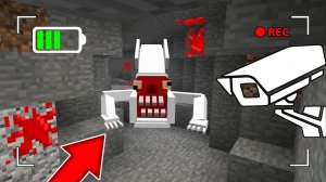 Слежу за МОСТОВОЙ ЧЕРВЬ через камеру в МАЙНКРАФТ ! BRIDGE WORM SCP MINECRAFT