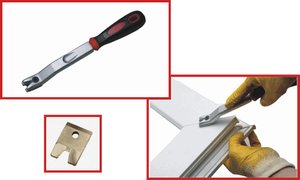 Nisan NIS-01 стамеска для зачистки сварочных швов для окон ПВХ