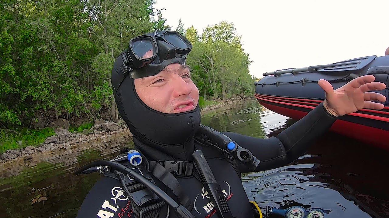Дайвинг на Волге. Кладбище алюминиевых лодок. DIVING смотреть онлайн