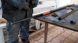 САМОДЕЛЬНЫЙ ГРИФ ДЛЯ ШТАНГИ