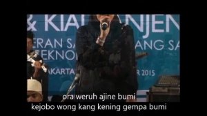 Ajining Urip + Lyrics Cak Nun dan Kiai Kanjeng