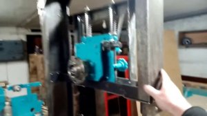 Самодельная ленточная пила по дереву из металлолома своими руками (часть 3)