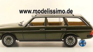 Modelissimo: Norev Mercedes 200T S123 darkgreen 1982 1/18