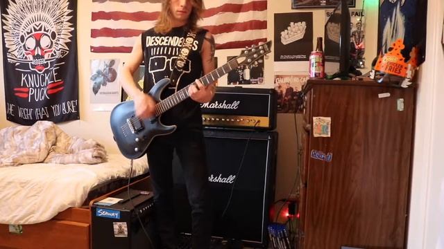 NOFX - Linoleum guitar cover смотреть онлайн