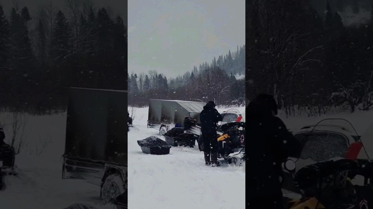 Отлично провели праздничные дни❄ #рыбалка #снегоходы #зимняярыбалка #новыйгод #2024 #зима #тайга смотреть онлайн