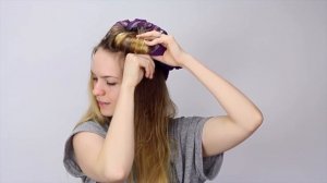 Как накрутить волосы с помощью футболки