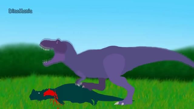 Dinosaurs cartoons battles - DinoMania - compilation 2018 _ Godzilla vs Zilla Ca