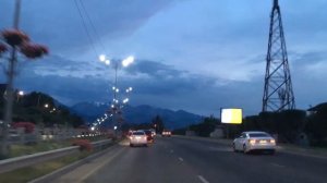 Kazakhstan. Almaty. The roads . Алматы. Дороги нашего города во время карантина.