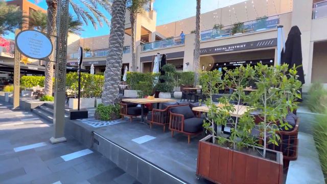 Dubai tour 4k “THE POINTE” Uzbek restaurant in Palm jumeirah island смотреть онлайн