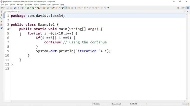 Java tutorial #16| Control Statement - Break continue & label | Java course for beginners