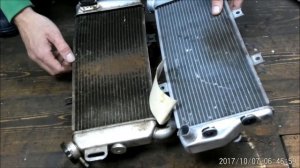 Отличия радиаторов на Kawasaki ER6