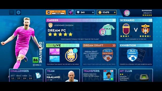 DLS 24 Unlimited Free Coins & Gems | DLS24 Trick to get Free Coins & Gems | All Player Max In Team