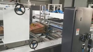 Тест пуски фальцесклейки FGM-2500 в Китае для компании СКБЗ 'Альбертин', г. Слоним