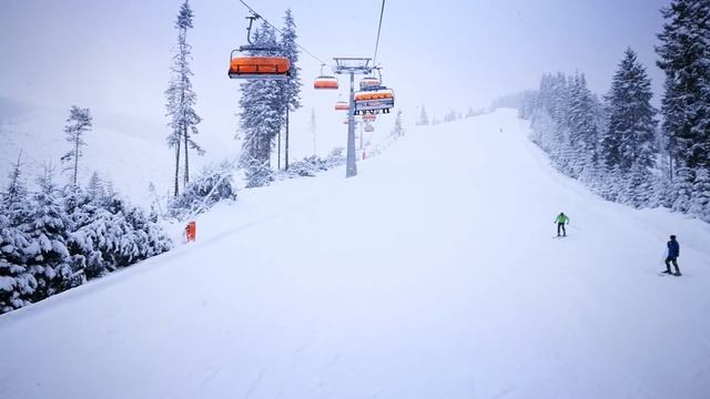 Jasna Slovakia, горнолыжный курорт Ясна 5 февраля 2018 смотреть онлайн