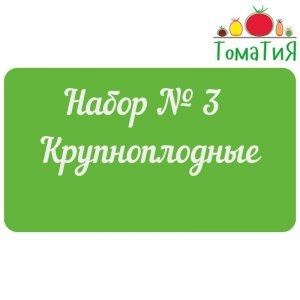 Набор №3 Крупнопладные томаты