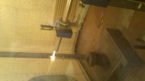 Детонационное напыление штока рулевой рейки