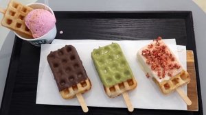 독특한 와플 Top 10 Unique & Awesome Waffles Collection - Korean street food