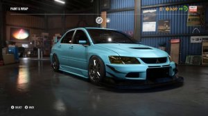 Need for Speed Payback | Evo 9 MR customisation