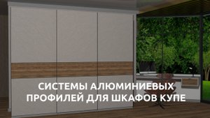СИСТЕМЫ АЛЮМИНИЕВЫХ ПРОФИЛЕЙ ДЛЯ ШКАФОВ КУПЕ КОМПАНИИ РИАЛ.ПРО