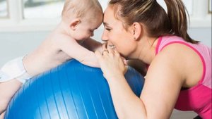 ФИТБОЛ ДЛЯ ГРУДНИЧКОВ | Зачем и как используют фитбол