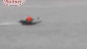 ПВХ лодка Баджер WL360 на воде