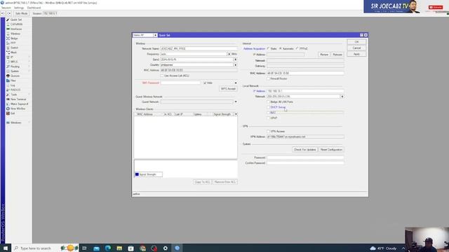 MikroTik Tutorial 1 - Basic Configuration ?️ | Getting Started ? #MikroTikBasics