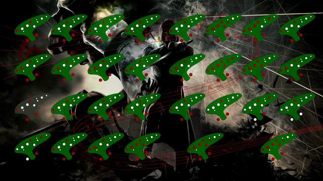 Drunken Whaler - Ocarina Tabs (12 Hole)