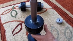 Мини штанга или соеденитель для гантелей
