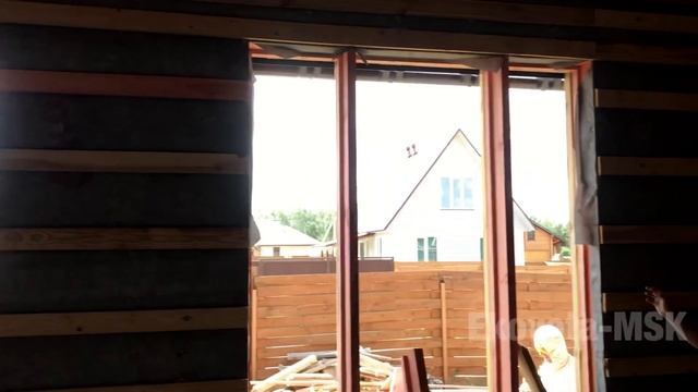 Утепление эковатой каркасного дома от компании Древкар. Почему нельзя утеплять минеральной ватой!