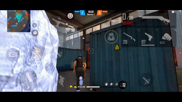 M FF 1vs1 🌹 Full Oneshot Gameplay 🇮🇳 смотреть онлайн