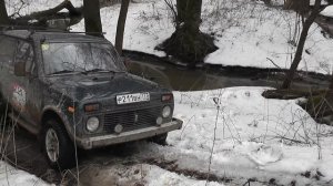 Ручная лебедка ЛР-1.6 для автомобиля. Боевой тест или как мы застряли