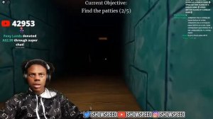 IShowSpeed Plays Roblox SpongeBob Scary Game.. (so funny)