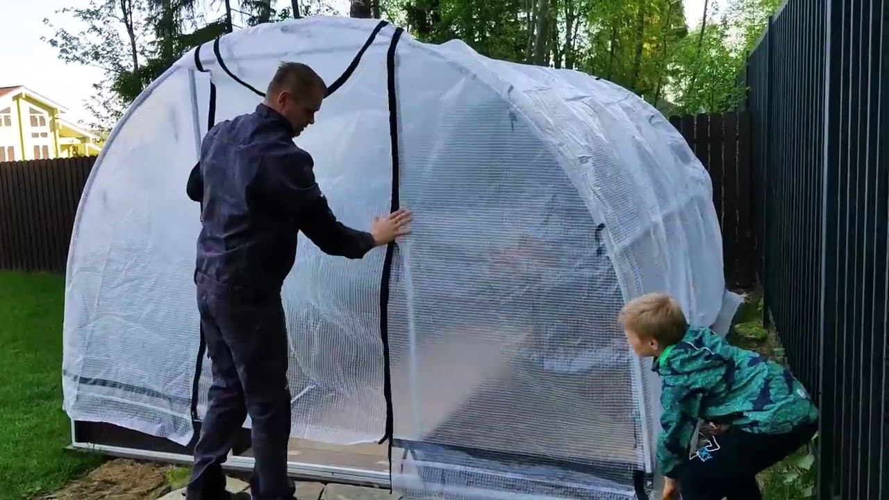 ⭐⭐⭐⭐⭐ Теплица.Армированная пленка или поликарбонат?