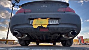Infiniti G25 выхлоп HKS