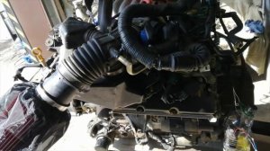 VK45 №3 первый дым