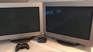 Starting QUAD Sony Trinitron GDM FW 900 x4 setup, enjoy the sound of these old and beautiful beasts