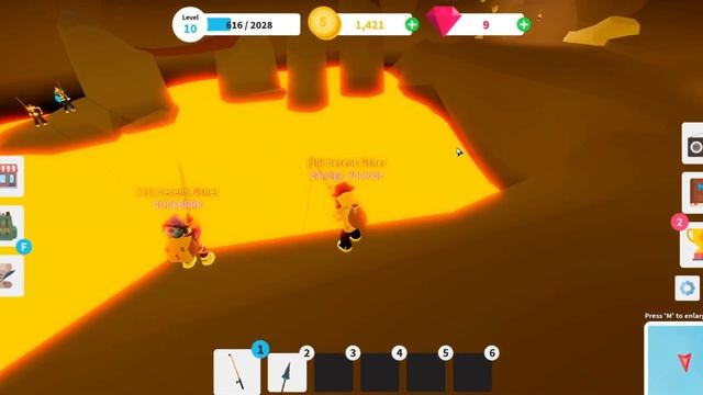 КАК ПОЛУЧИТЬ ЛАВОВУЮ УДОЧКУ В СИМУЛЯТОРЕ РЫБАЛКИ В РОБЛОКС - ИГРА ROBLOX Fishing Simulator Летсплей смотреть онлайн