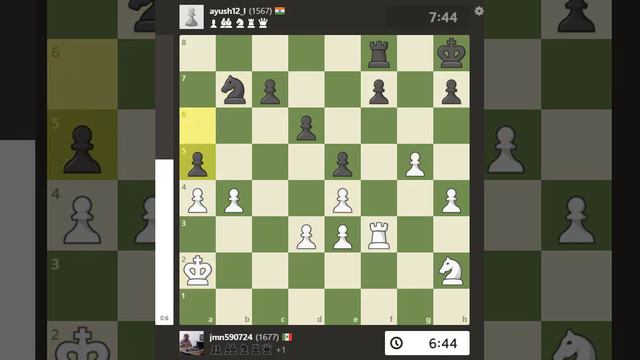 mate a las piezas  negras con dama en a8 #checkmate #checkmatevideos #chessgame #chessgamer #ajedre