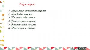 Тема Социальные ценности и нормы 7 класс