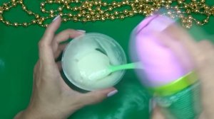2 Лизуна без клея Слайм из зубной пасты, соды Как сделать?