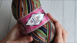 Обзор пряжи ALIZE Superwash. Идеальна для носков