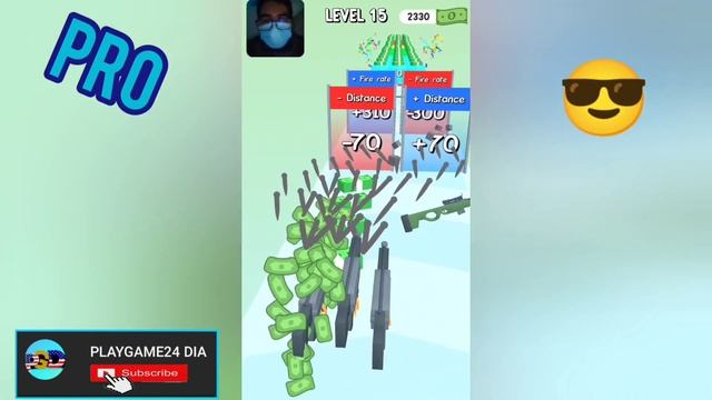 Gun Head Run All levels by NOOB VS PRO VS HACKER VS GOD смотреть онлайн