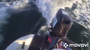 Обкатка лодочного мотора на гидроцикле по морю до мыса Вятлина Владивосток