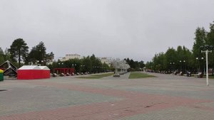 Западная Сибирь. Город Когалым. Когалымский полумарафон. 2.09.2023