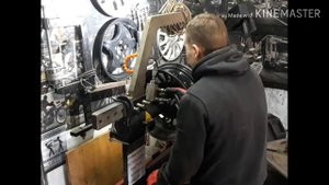 ?Правка диско Volkswagen Passat на станок конинг 1400 S атек??