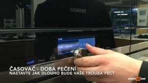 Vestavná pečící pyrolytická trouba Siemens HB678GBS6