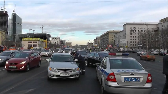 Нападение депутата МосГорДумы Новицкого на Форпост
